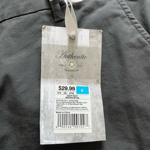 New with tags Converse Crop Pant - Picture 7 of 7